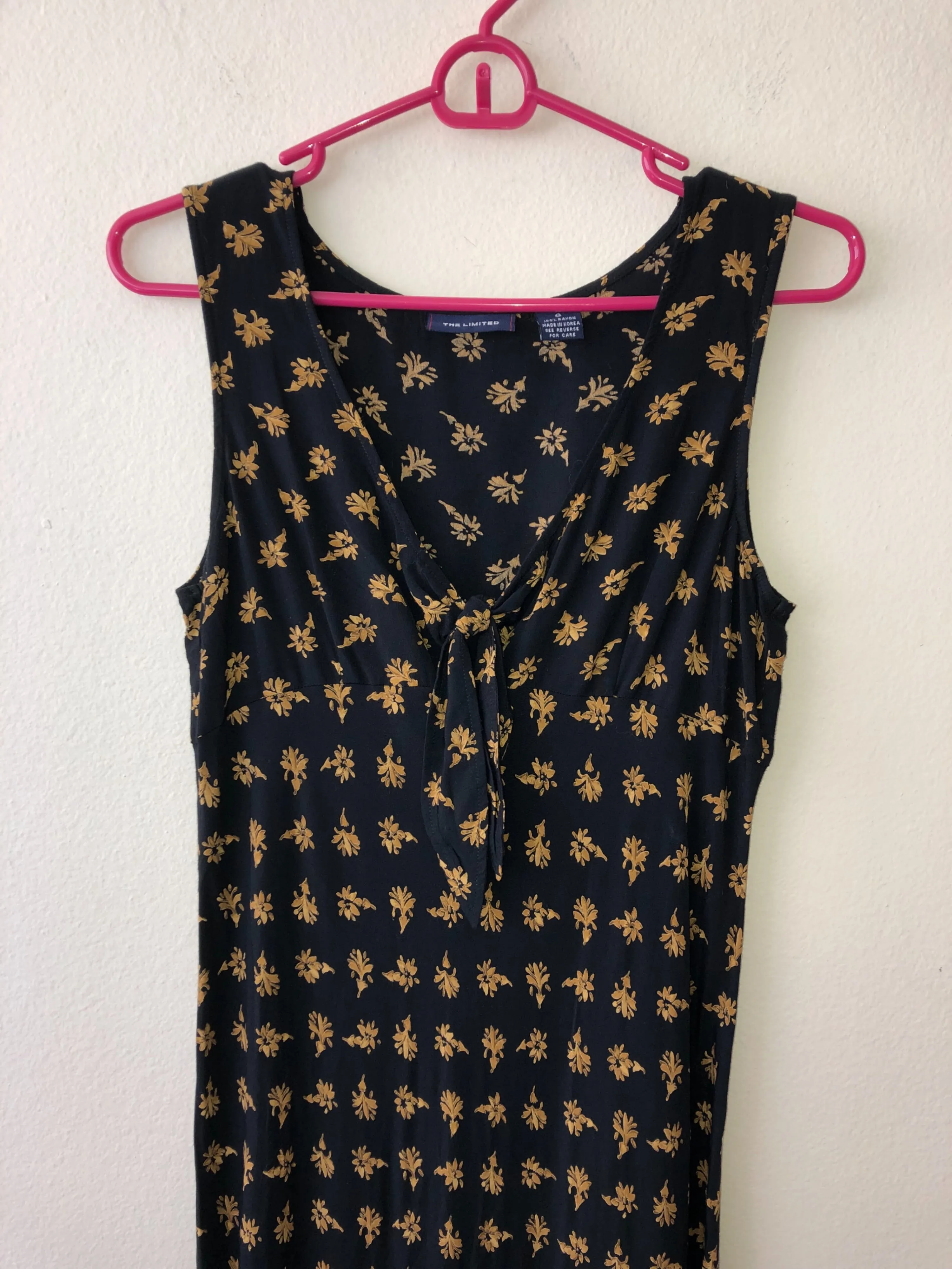 '90’s Grunge Floral Maxi Dress by The Limited