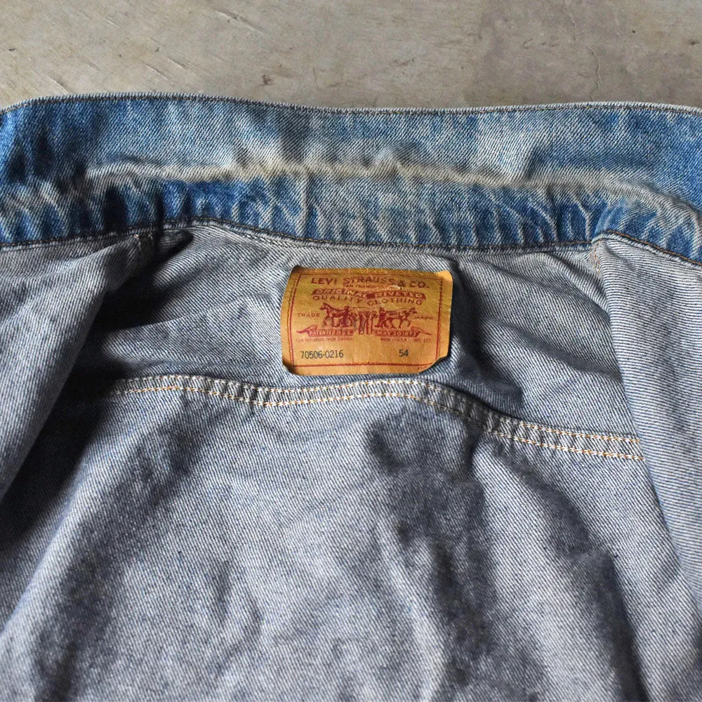 90’s Levi's 70506-0216 54サイズ！ デニムジャケット USA製 240406