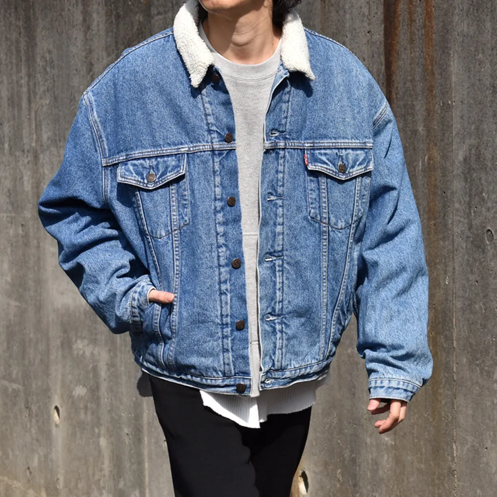 90’s Levi's 70603-0214 デニムボアジャケット EURO製 240215