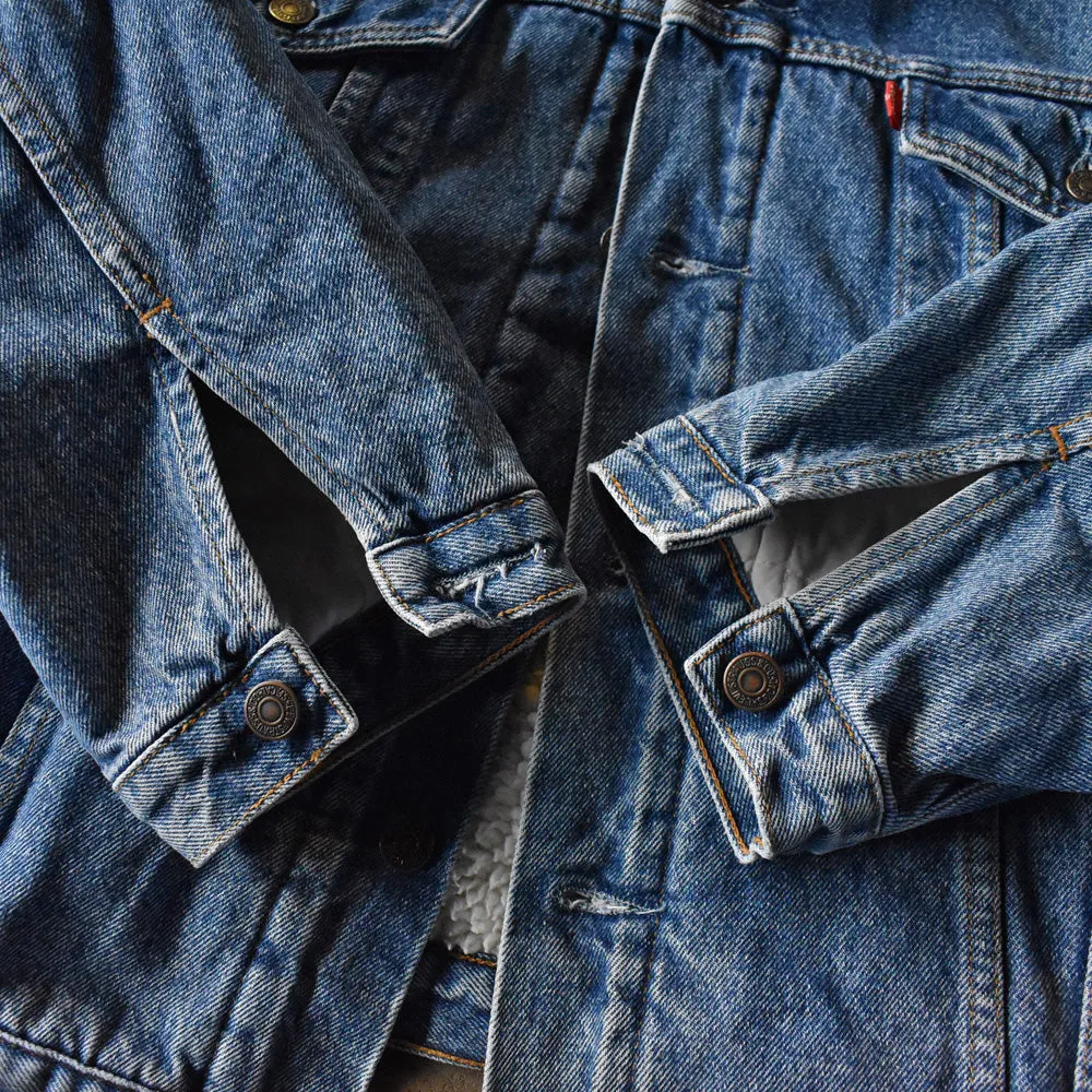 90’s Levi's 70603-0214 デニムボアジャケット EURO製 240215