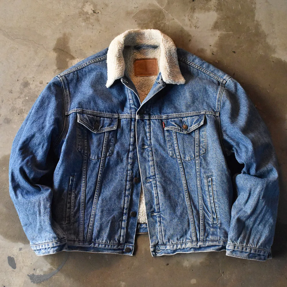 90’s Levi's 70603-0214 デニムボアジャケット EURO製 240215