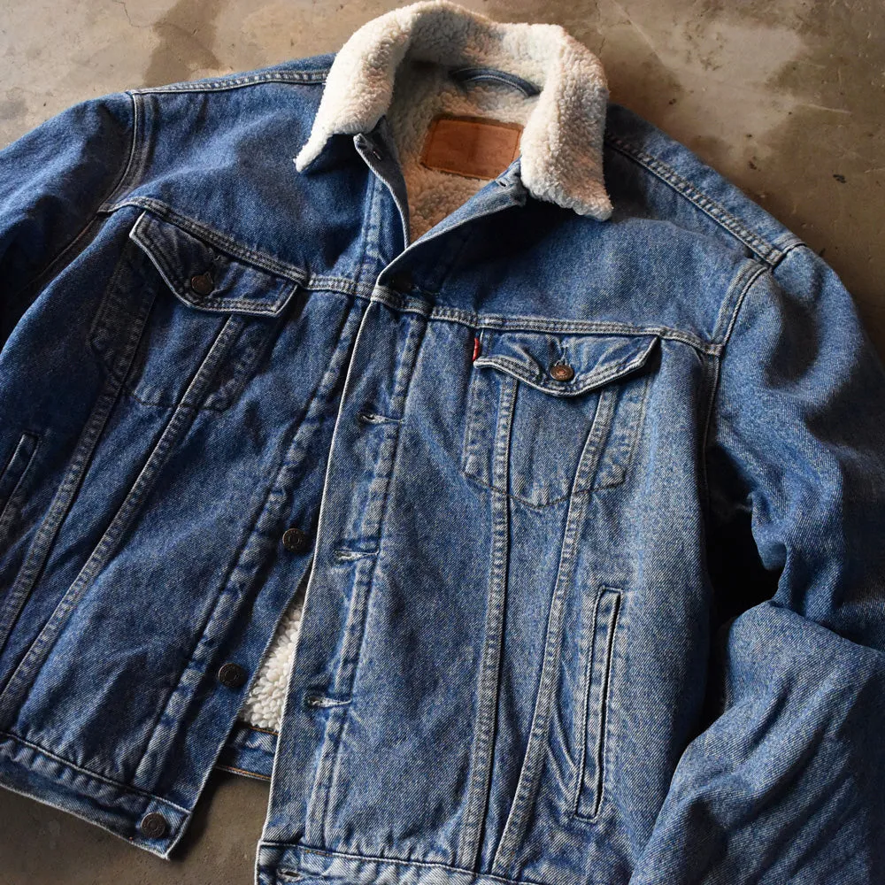 90’s Levi's 70603-0214 デニムボアジャケット EURO製 240215