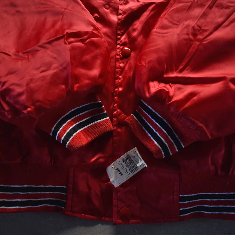 90’s デッドストック！ “NHL Chicago Blackhawks” スタジャン アワードジャケット 230107