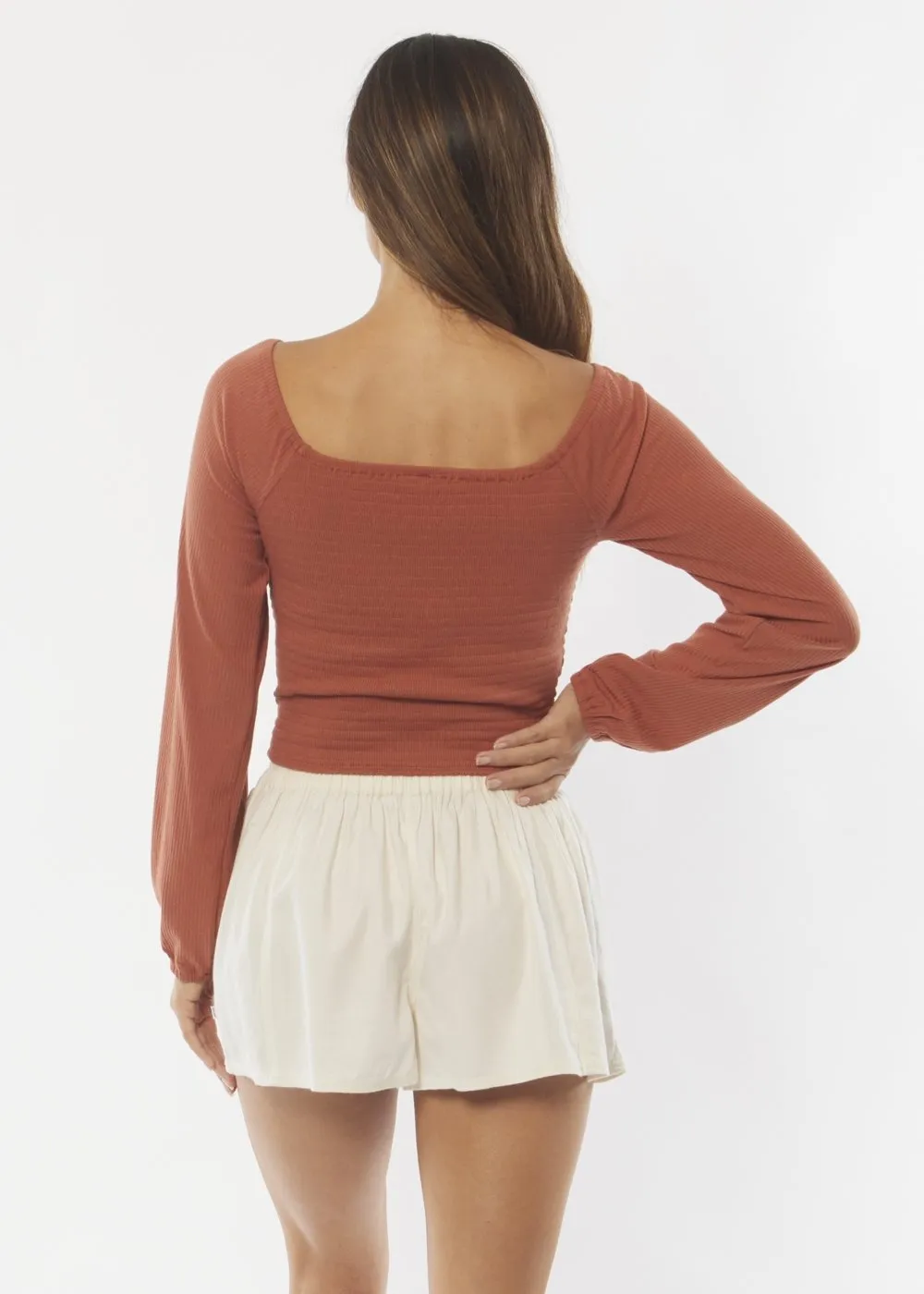 All About Knit Ls Top