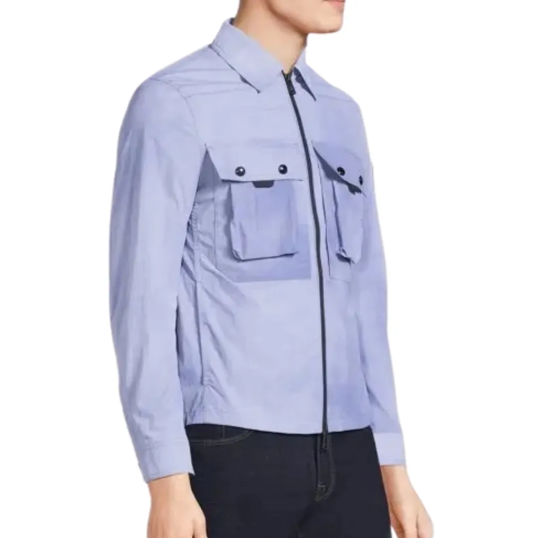 Belstaff Tactical Overshirt Purple Jacket