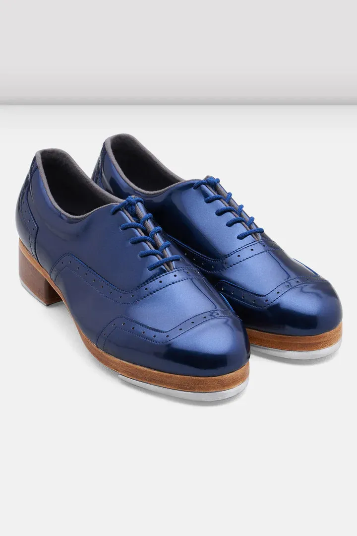 BLOCH - SO313 - LIMITED EDITION - Navy Metallic Patent Jason Samuel Smith Tap Shoe MENS