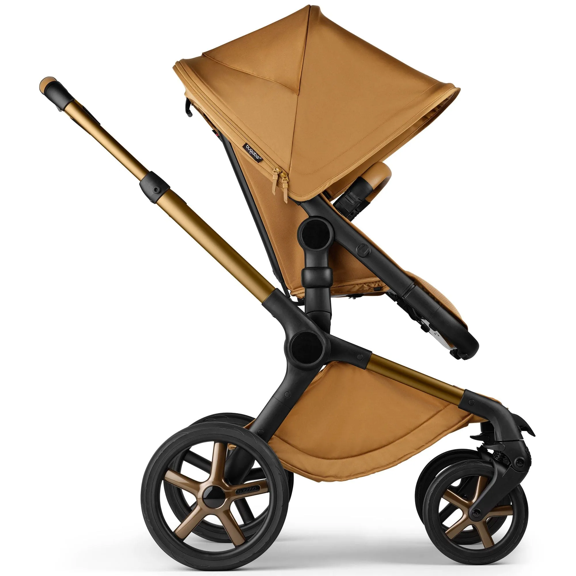 Bugaboo Fox 5 Noir Maxi-Cosi Travel System in Amber Glow
