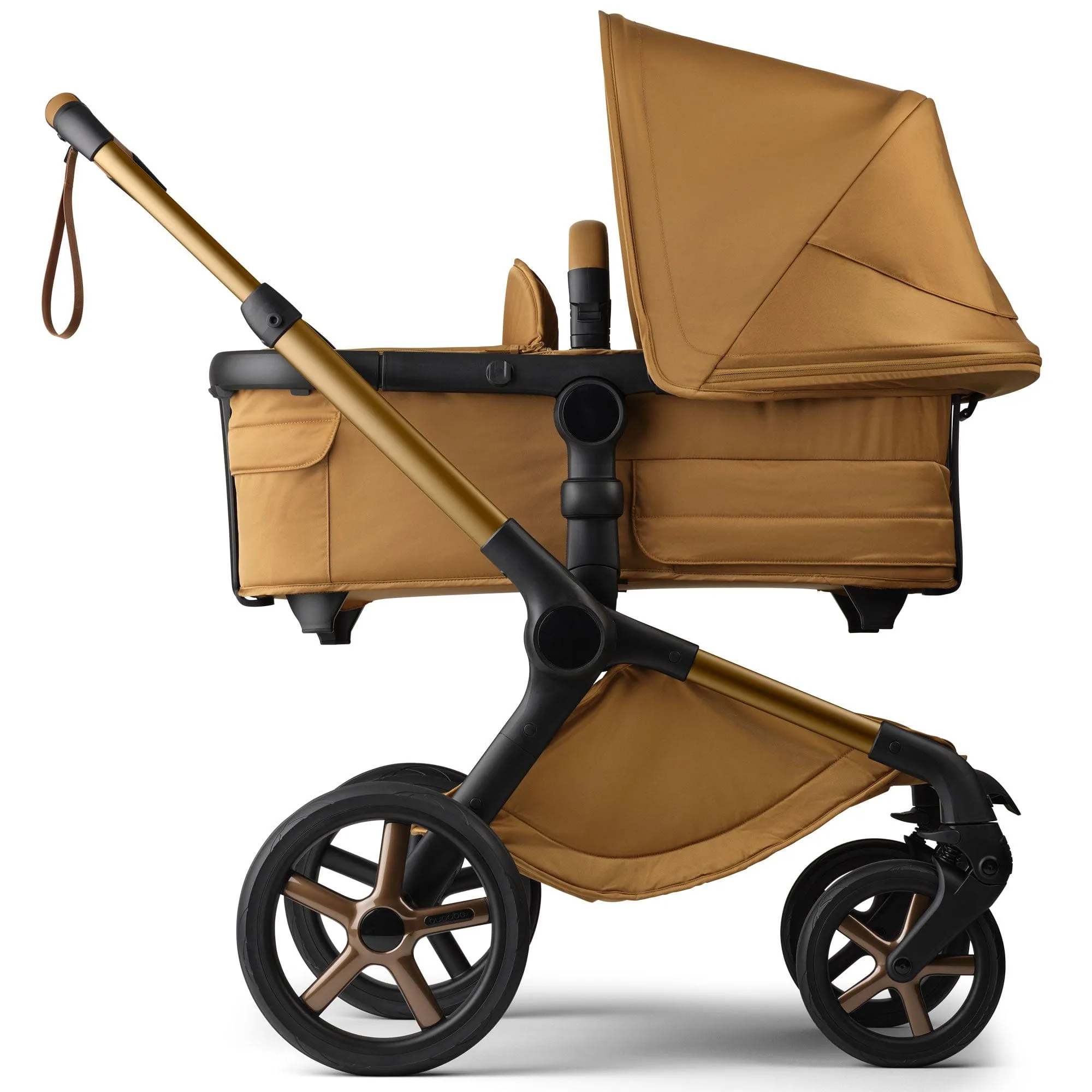 Bugaboo Fox 5 Noir Maxi-Cosi Travel System in Amber Glow
