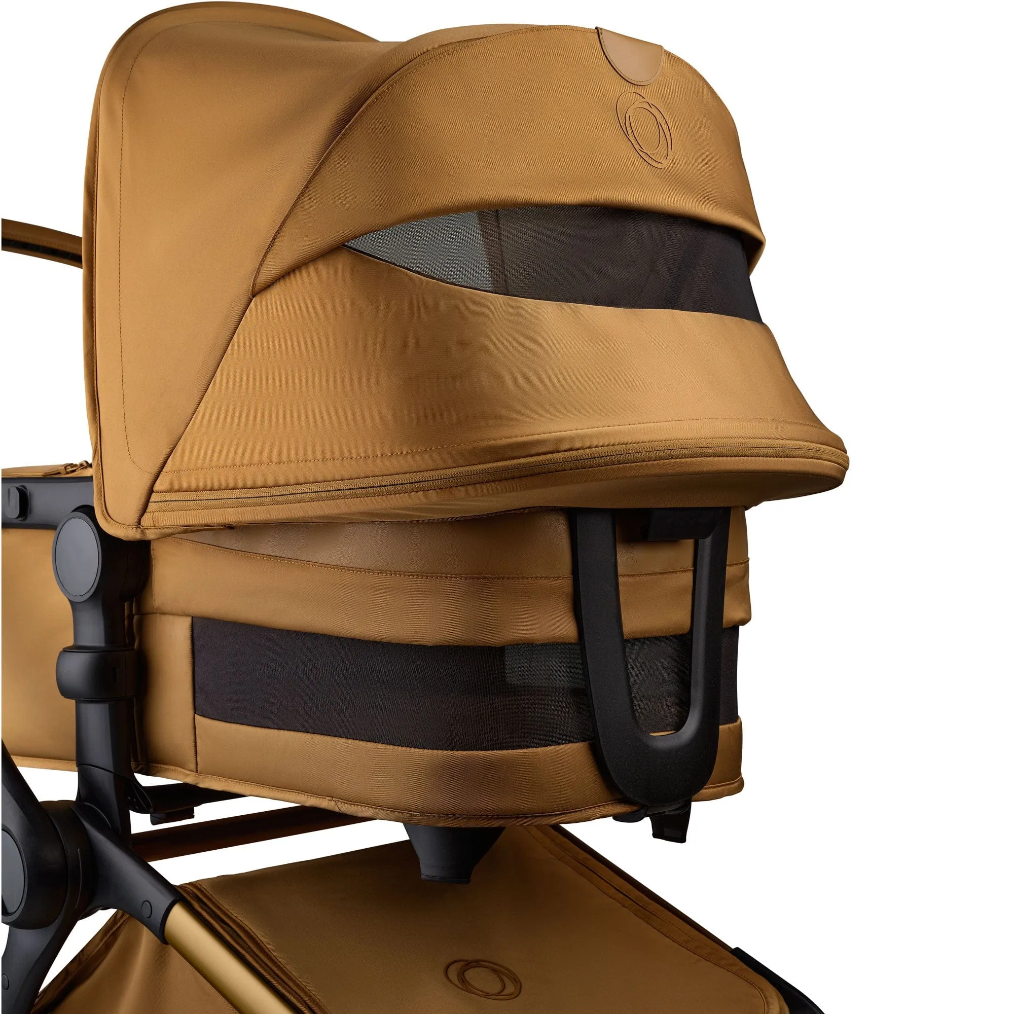 Bugaboo Fox 5 Noir Maxi-Cosi Travel System in Amber Glow