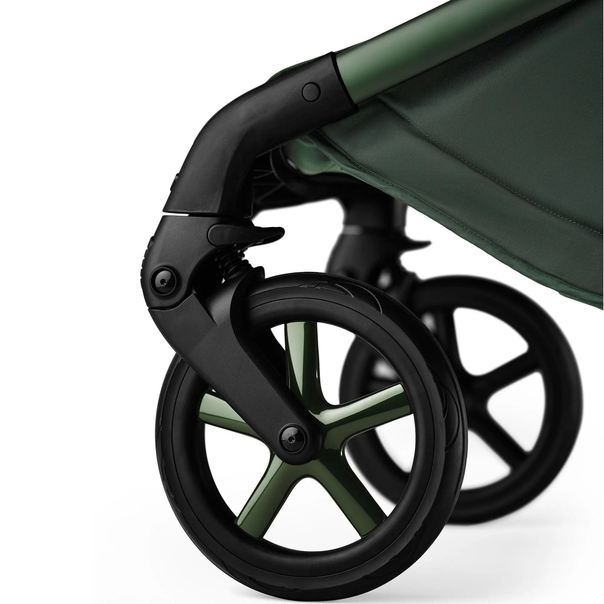 Bugaboo Fox 5 Noir Maxi-Cosi Travel System in Midnight Green