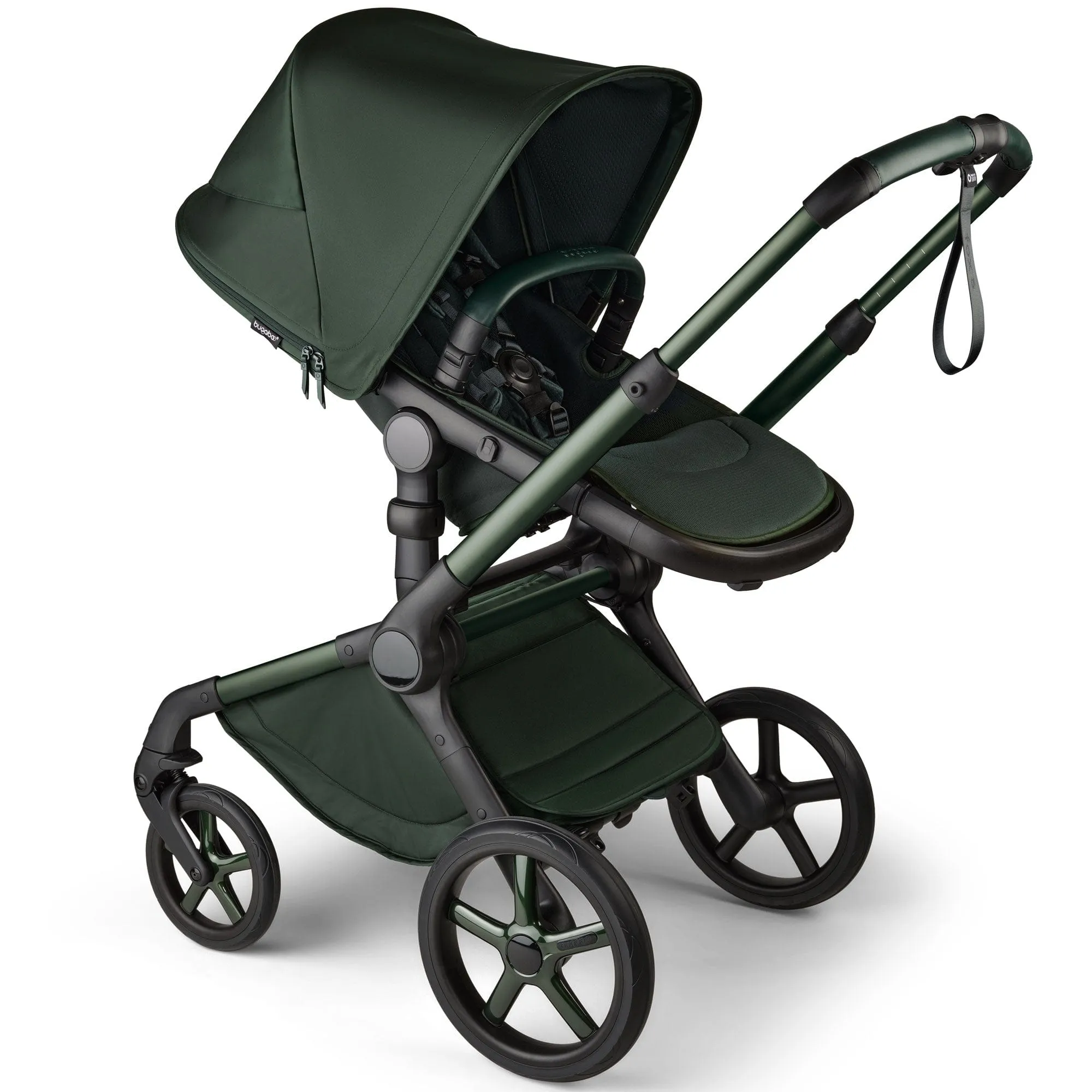 Bugaboo Fox 5 Noir Maxi-Cosi Travel System in Midnight Green
