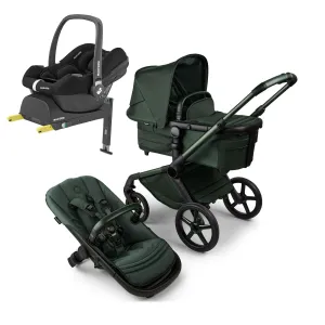 Bugaboo Fox 5 Noir Maxi-Cosi Travel System in Midnight Green