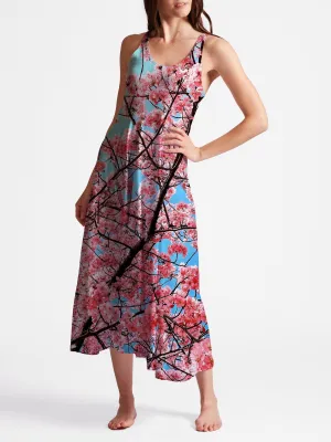 Cherry Blossom Maxi Dress (Spring Edition)