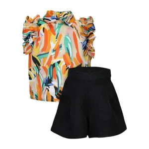 CHIFFON SKIRT SET