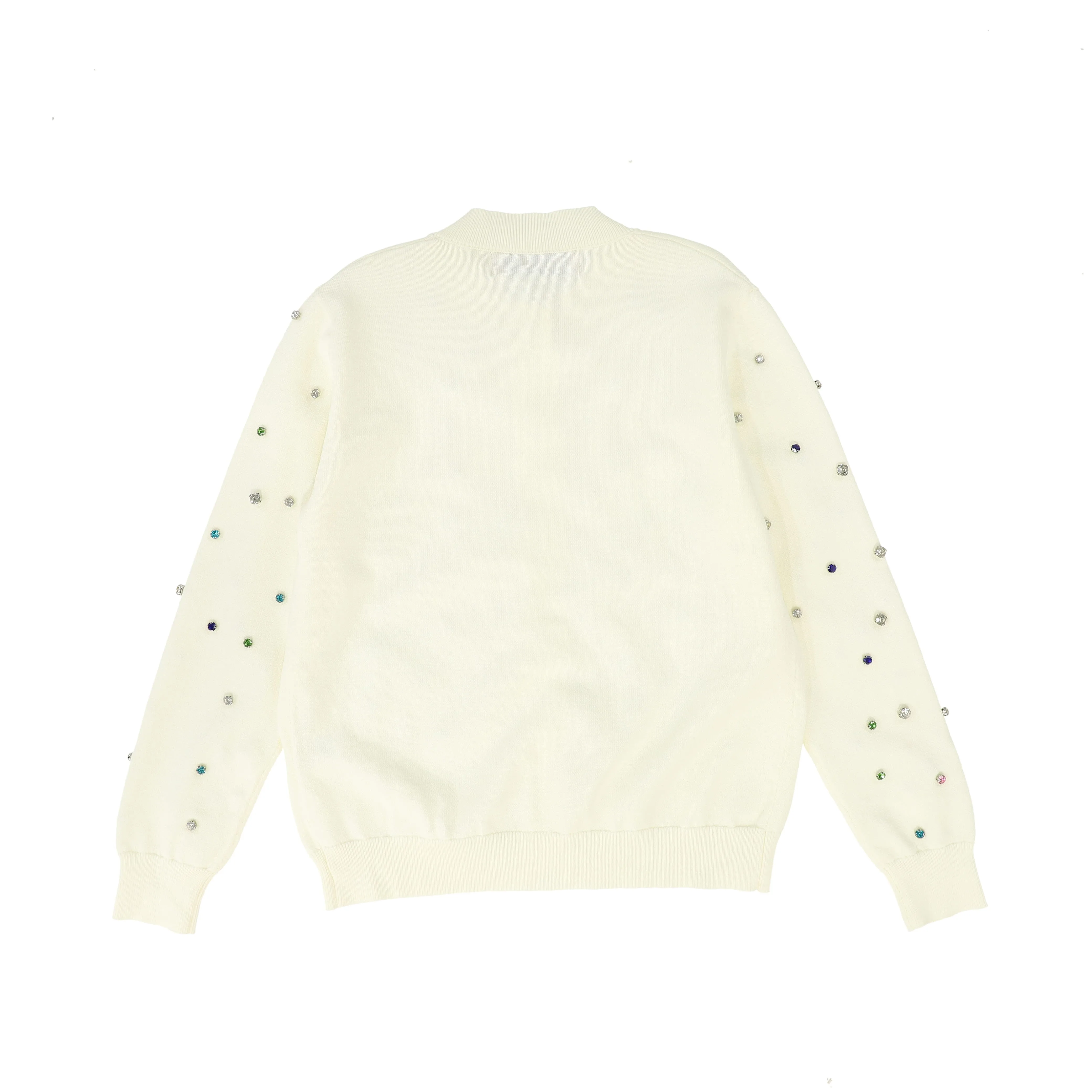Colored Stones Knit Cardigan