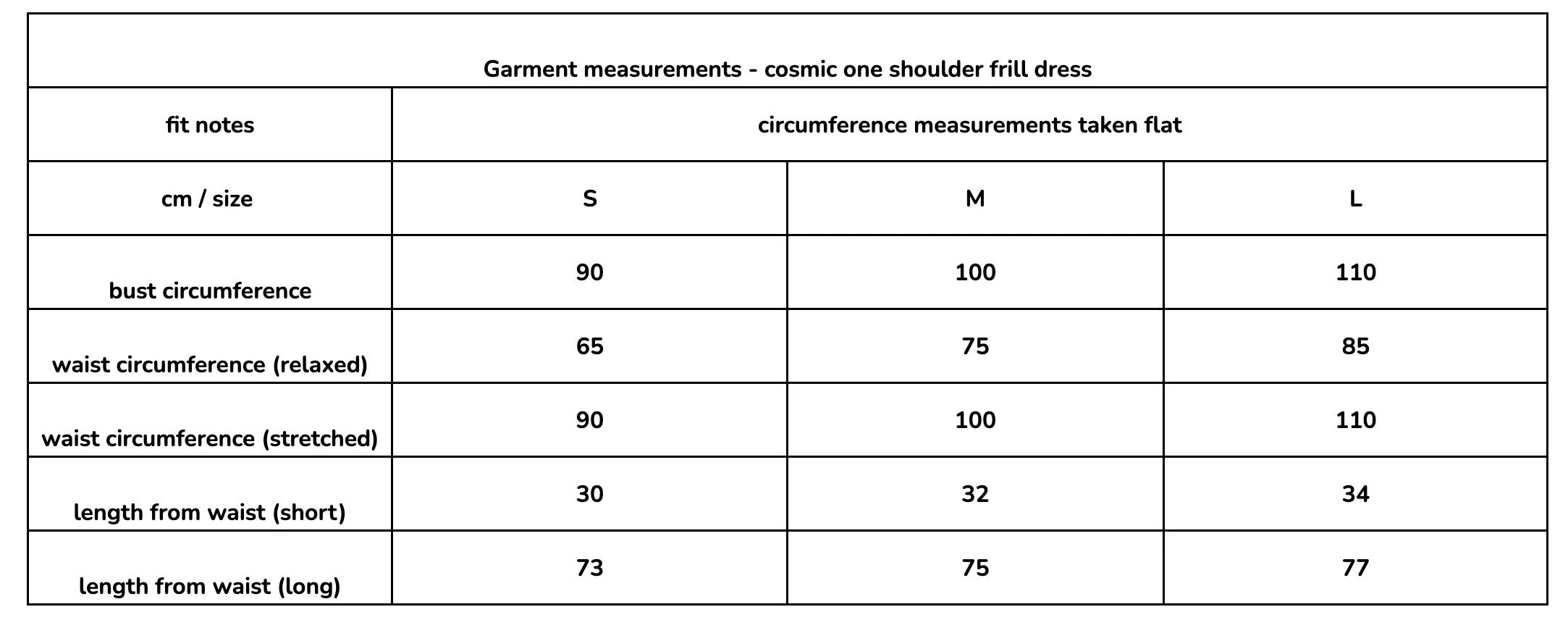 cosmic one shoulder frill dress