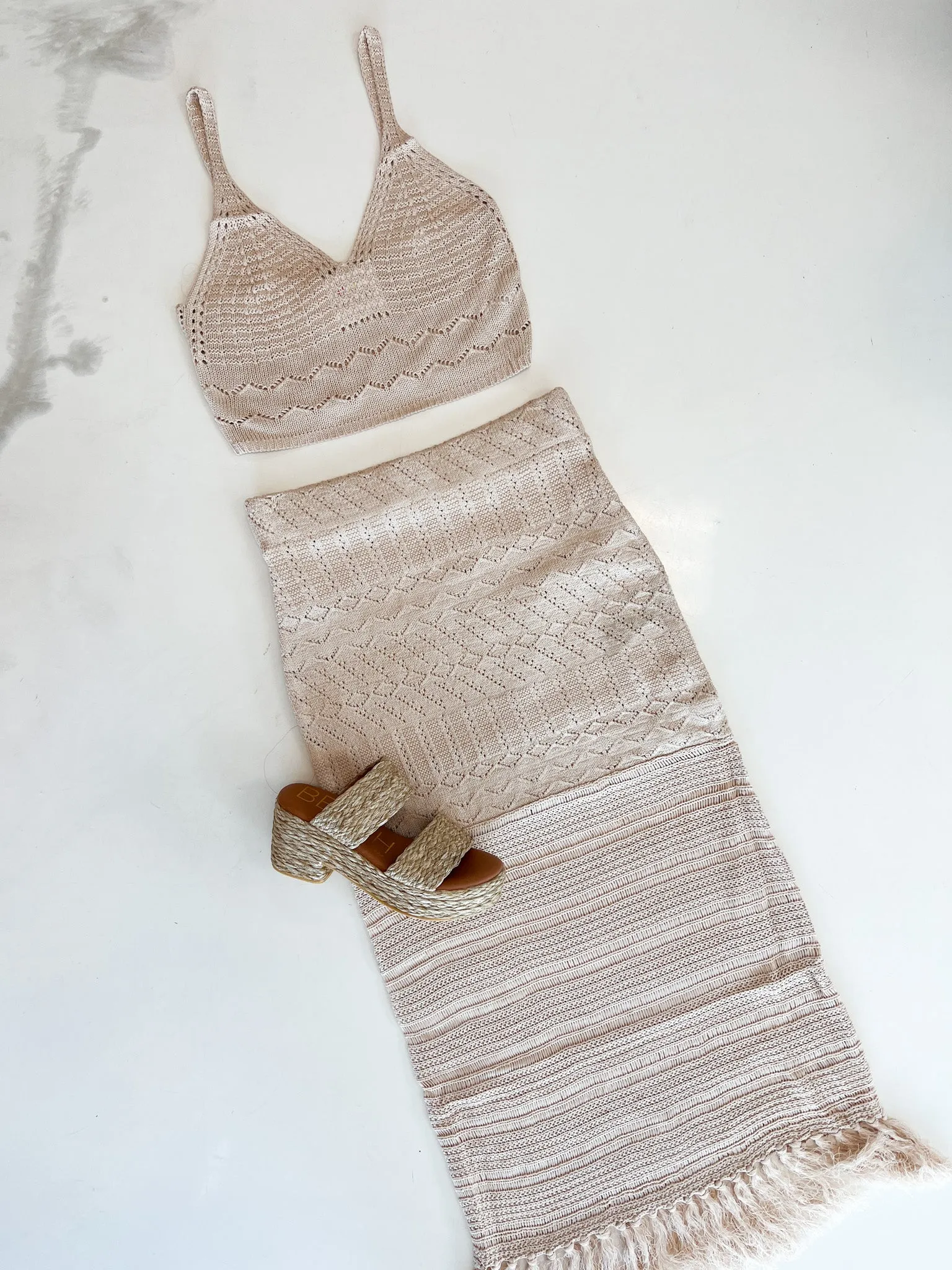 Crochet Knit Top