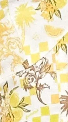Danessa Crop Top - Yellow Portofino