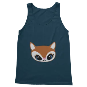 Deer Head Classic Adult Vest Top