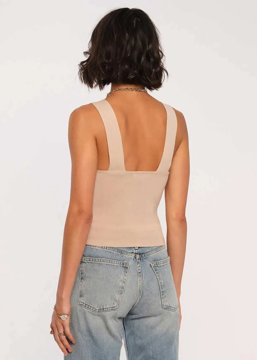 Delia Top - Buff