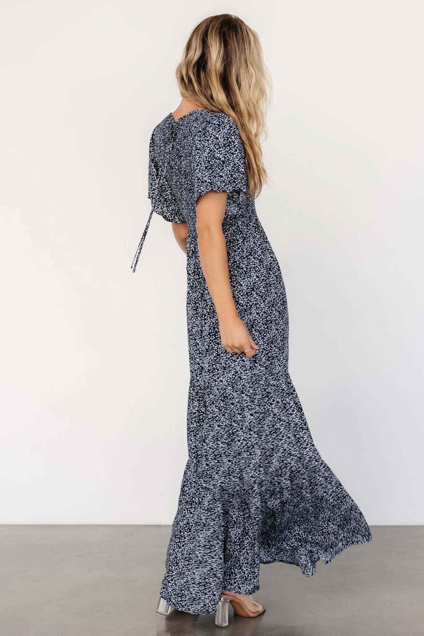 Eliza Maxi Dress | Midnight Print
