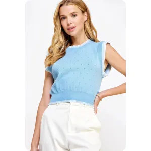 Emily Sleeveless Knit Top