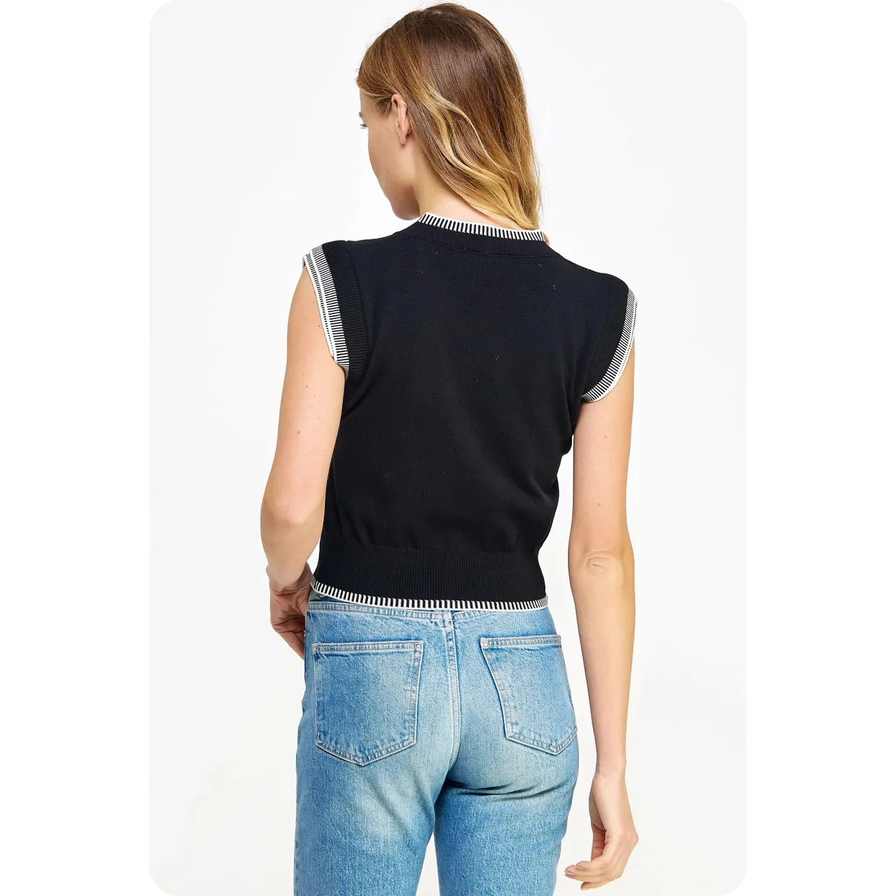 Emily Sleeveless Knit Top
