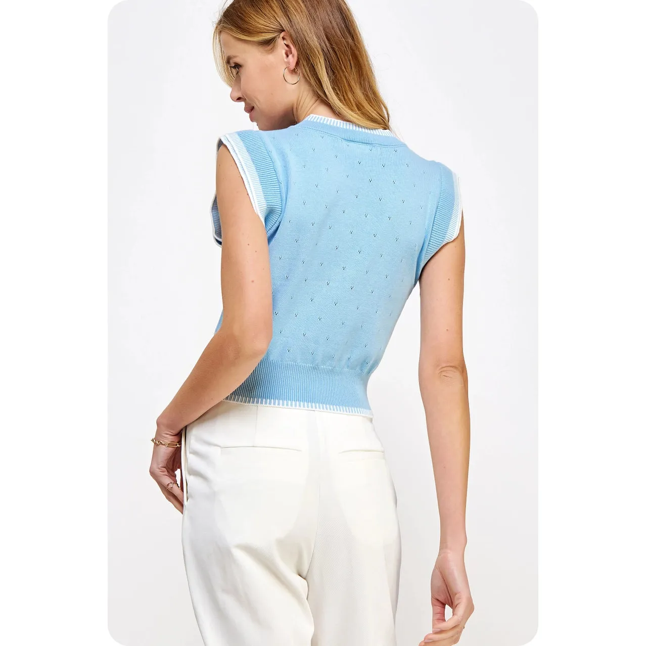 Emily Sleeveless Knit Top