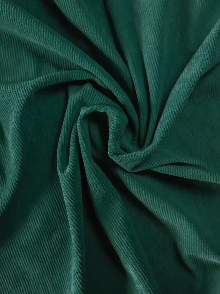 Fay Forest Green Corduroy Skirt