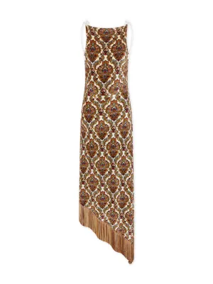 Fringe Maxi Dress