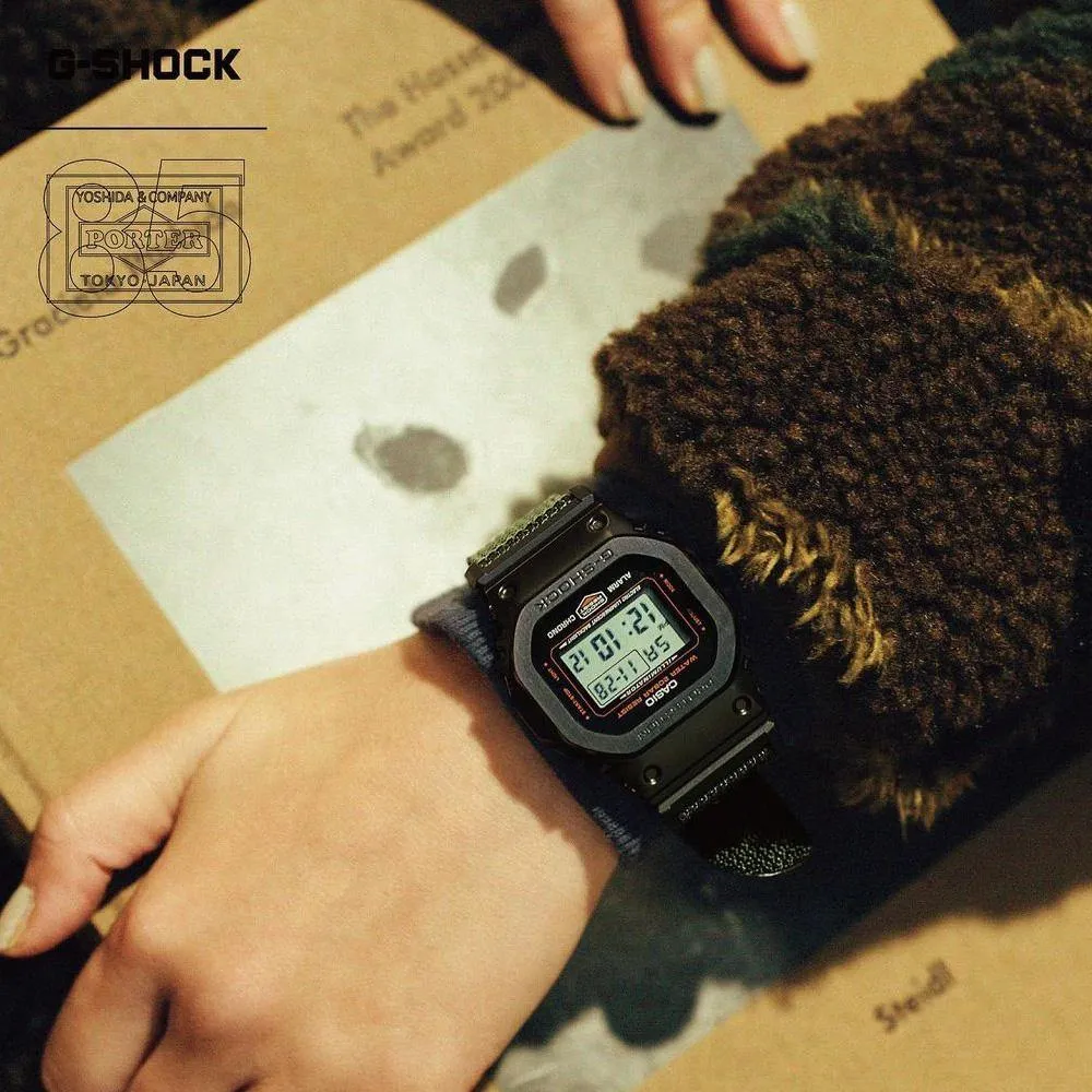 G-Shock x Porter Limited Edition GM-5600EY-1