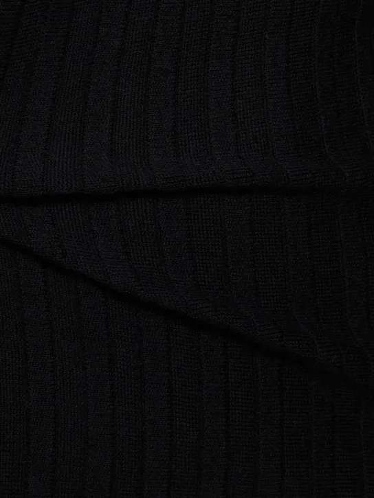 Gabriela Hearst   Nelson wool &amp; cashmere rib knit top 