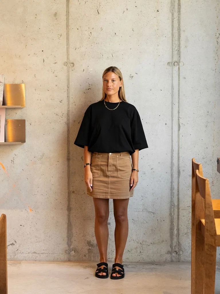Gima Oversized T-Shirt Black