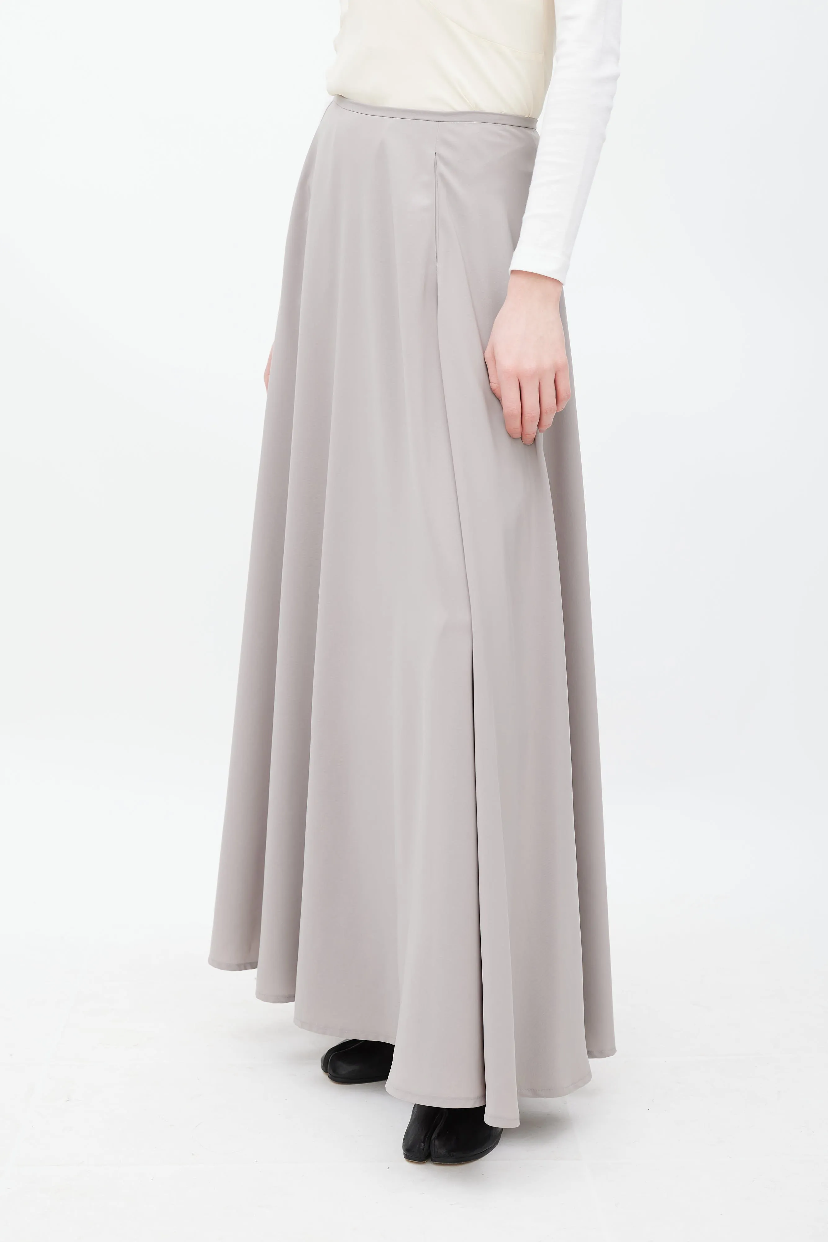 Grey Maxi Skirt