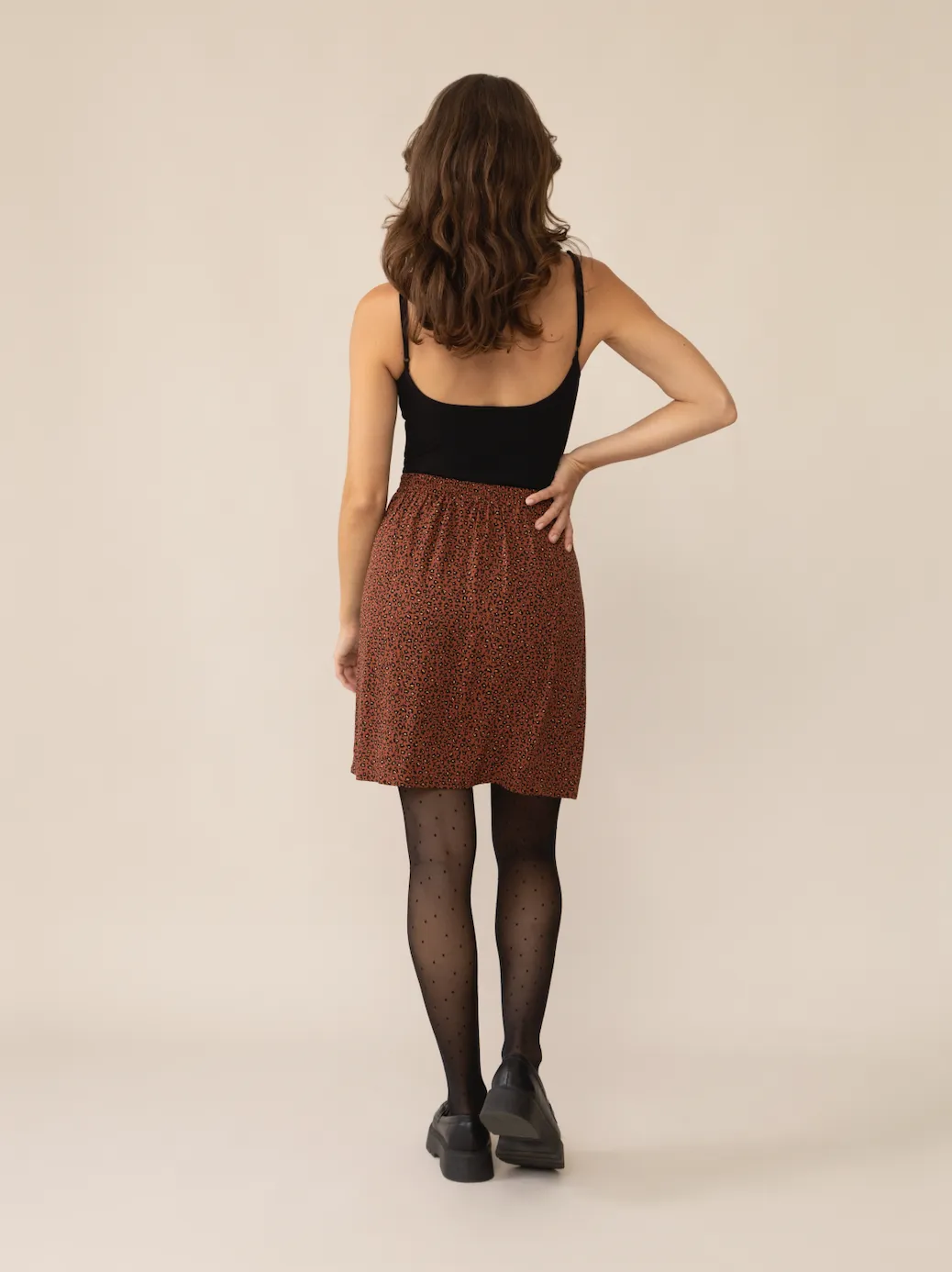 Hailey Wild Flowers Wrap Skirt