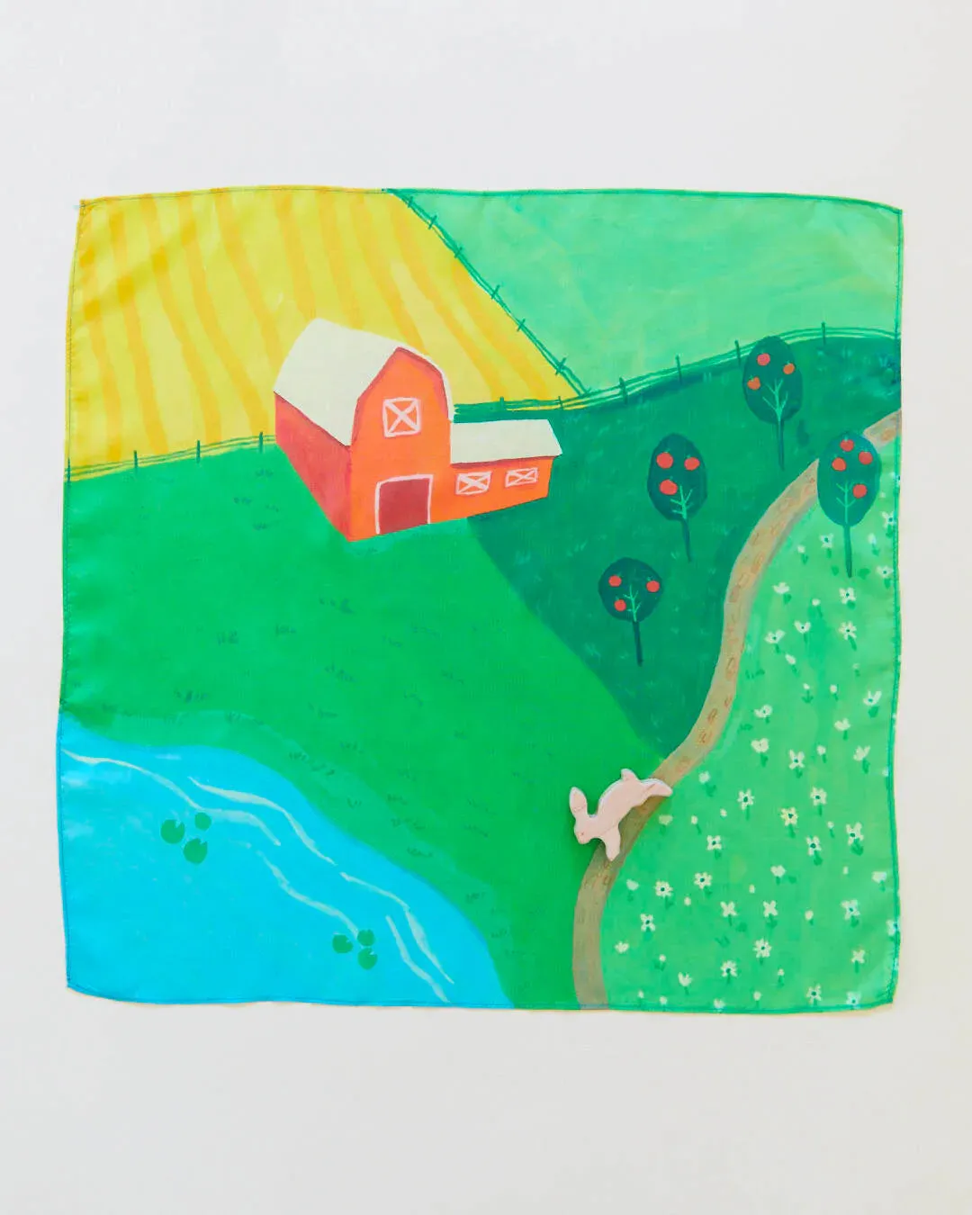 Illustrated Mini Playsilks - Sarahs Silks