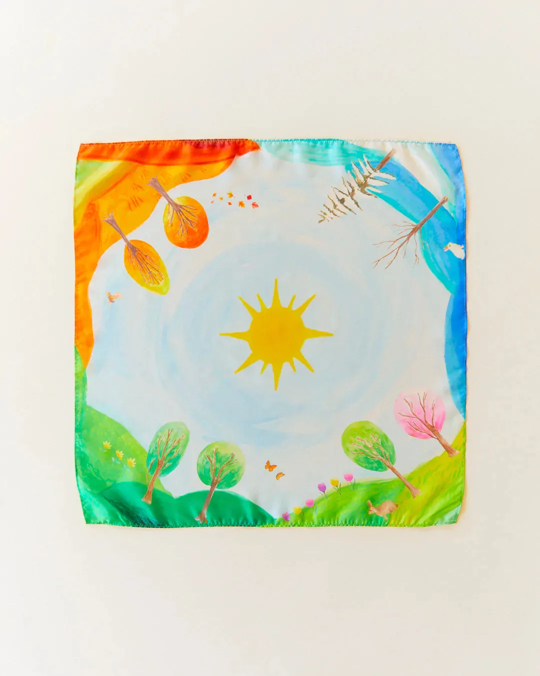 Illustrated Mini Playsilks - Sarahs Silks