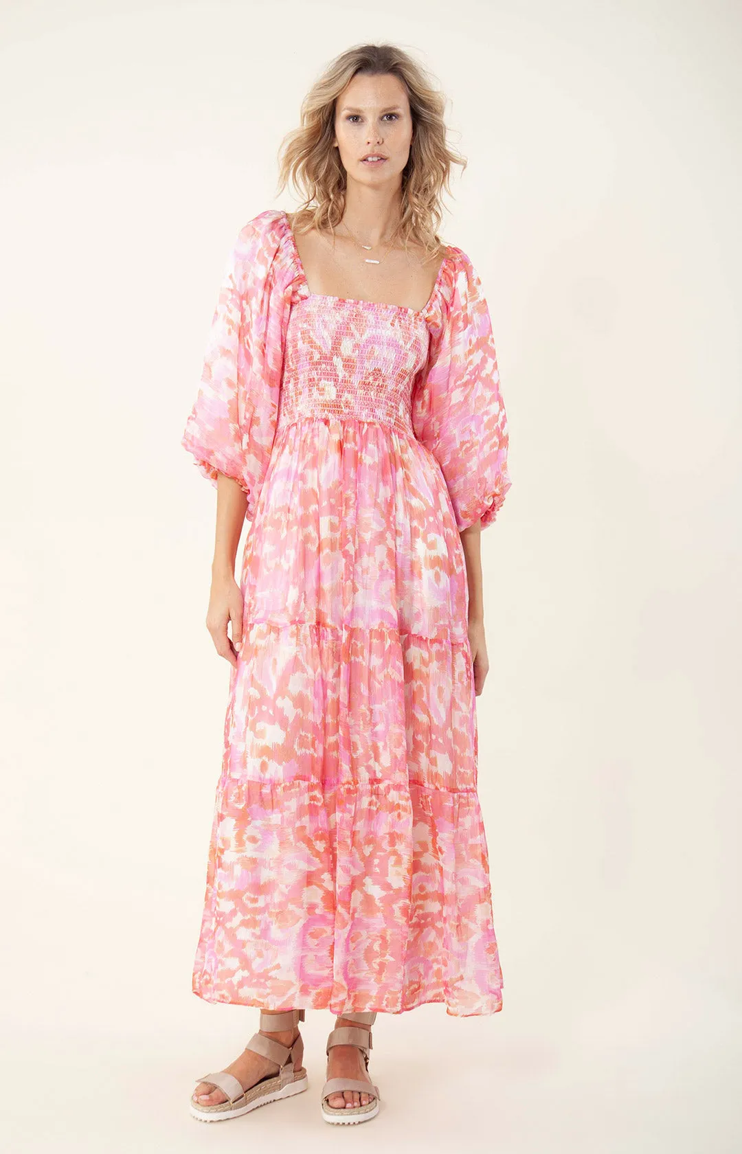Ilona Chiffon Maxi Dress