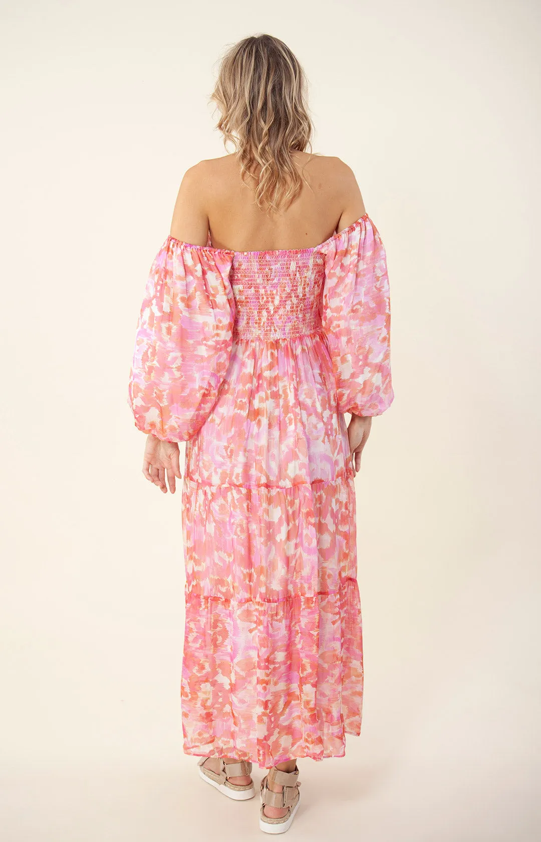 Ilona Chiffon Maxi Dress