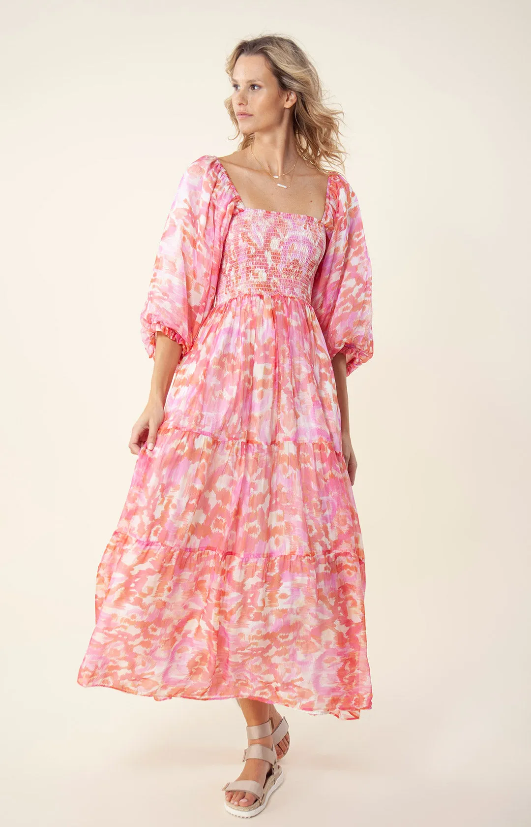 Ilona Chiffon Maxi Dress