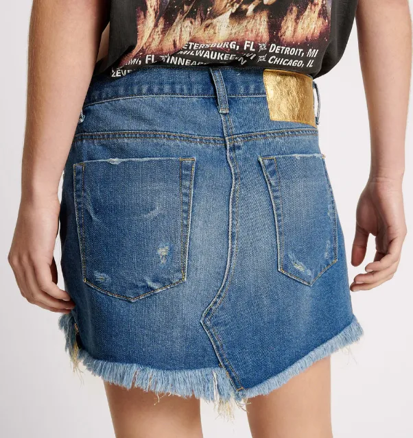 Junkyard Denim Skirt