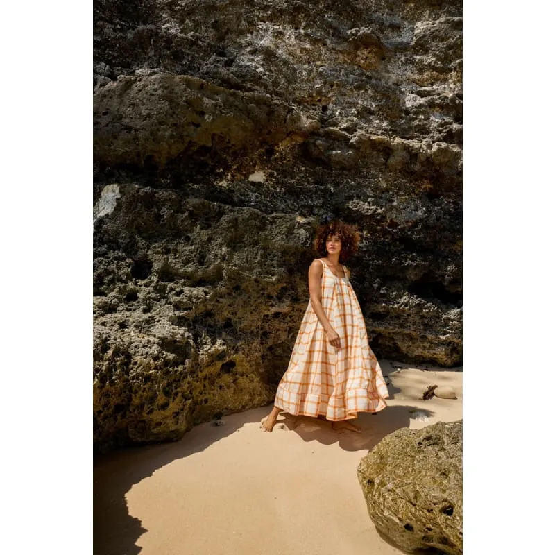 Le Soleil Sundress | Mandarine Gingham