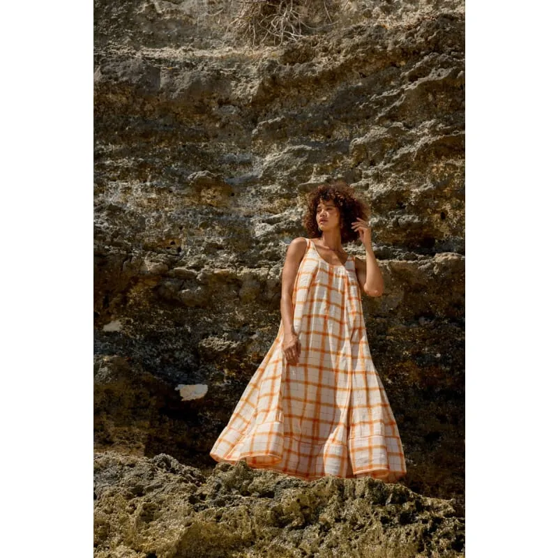 Le Soleil Sundress | Mandarine Gingham