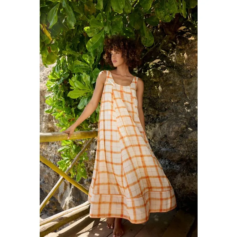 Le Soleil Sundress | Mandarine Gingham