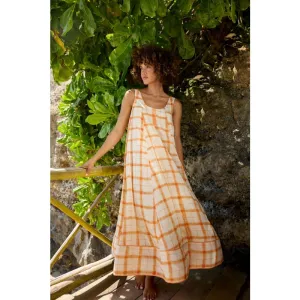 Le Soleil Sundress | Mandarine Gingham