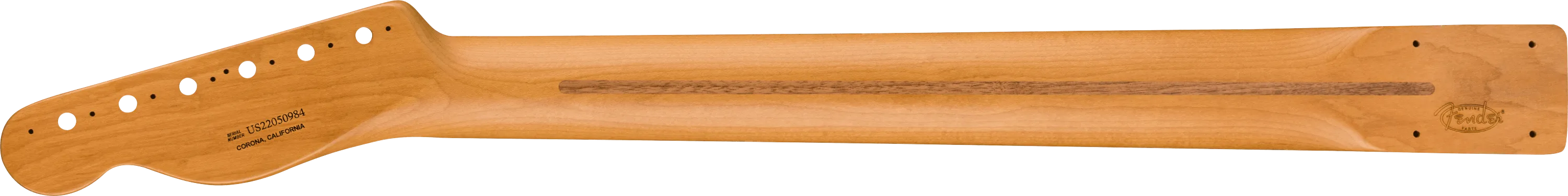 Limited Edition 1952 Telecaster Roasted Maple Neck, 21 6105 Frets, 9.5" Radius, "U" Shape