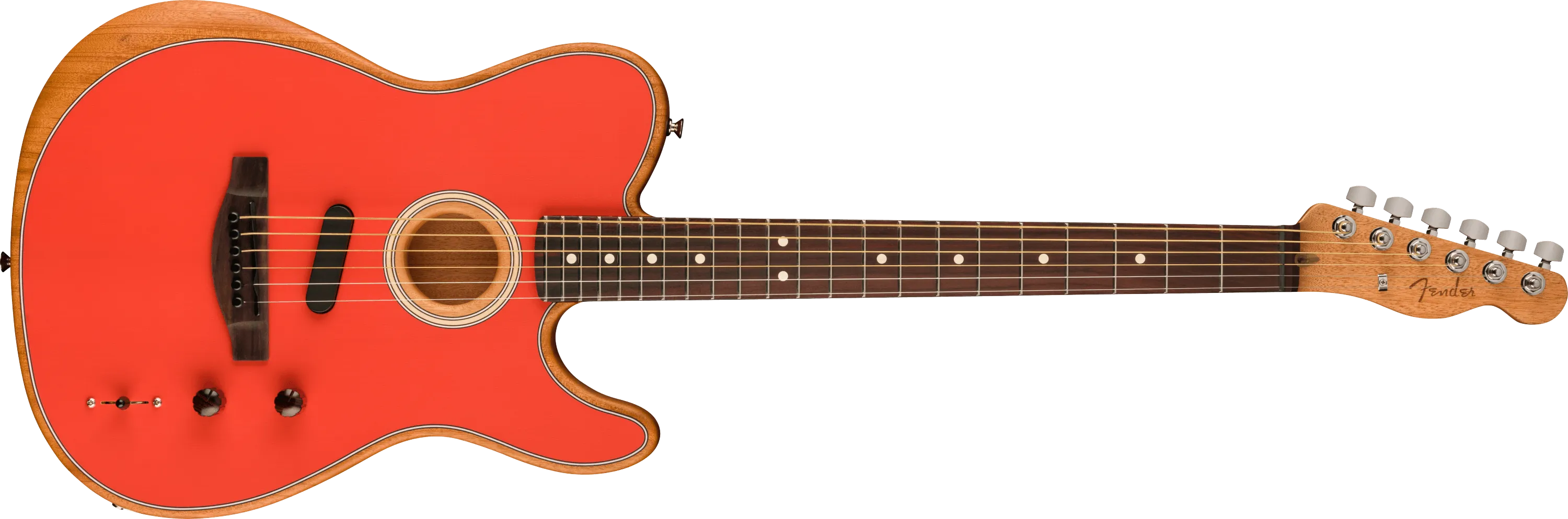 Limited Edition Acoustasonic® Player Telecaster®, Fiesta Red