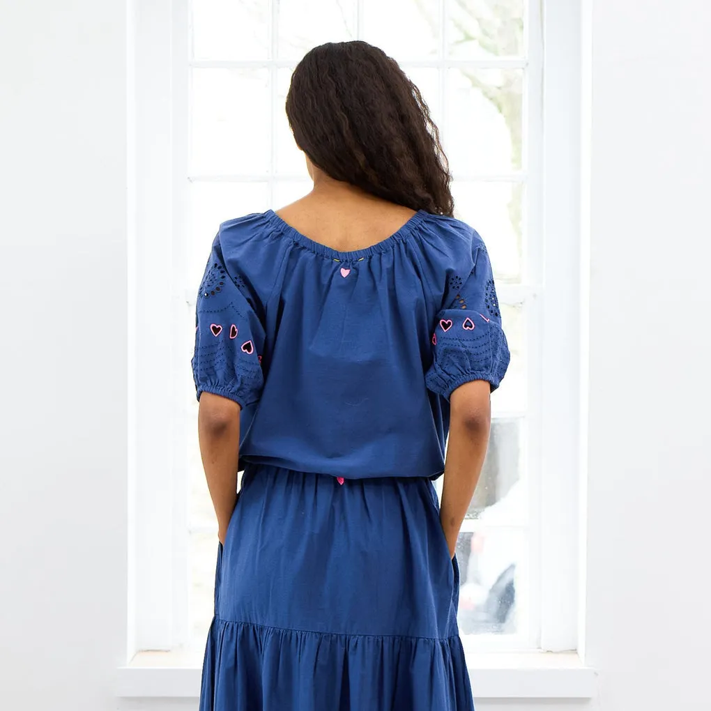 Lizzie Eyelet Blouse