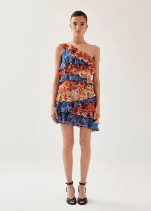 Marguerite Print Floral Multicolor Top