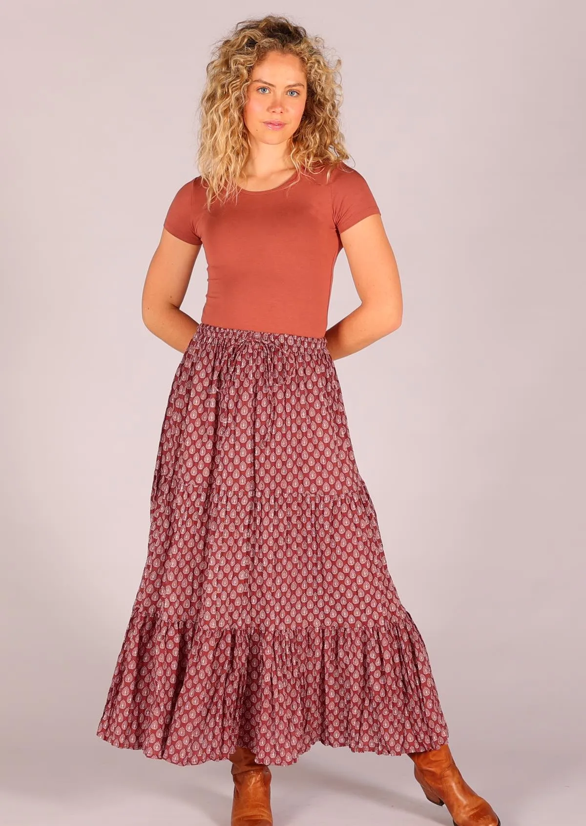 Maxi Skirt Henna